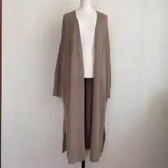 MUSE Shake code ロングカーディガン ベージュ 日本製