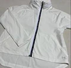 Under Armour ホワイト ウィンドブレーカー XL ウィメンズ