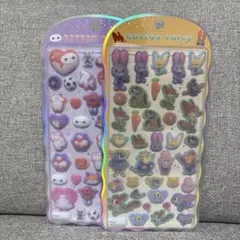 ズートピア ベイマックス　キャラクターシール 2シートセット