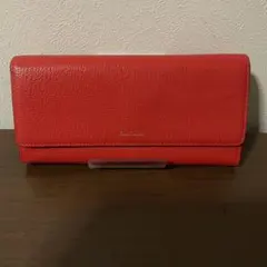 ☆開店セール☆ 使用数日 美品 ポールスミス レザー ロゴエンボス 長財布①のサムネイル