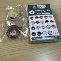 刀剣乱舞 ポチくじ 南泉一文字と御手杵セット クリアバッチ