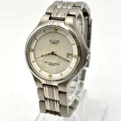 エルジン　ELGIN　腕時計　シェル文字盤 FK-1066 ソーラーのサムネイル