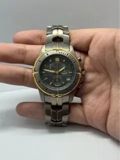 3-3763 SEIKO セイコー クロノグラフ チタニウム7T62-0AC0 - メルカリ