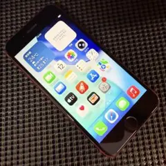 iPhone SE第2世代 128GB レッド SIMフリー バッテリー100%