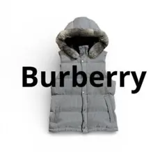バーバリーブラックレーベル ダウンベストBURBERRY BLACK LABEL