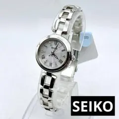 SEIKO セイコー 電波 ソーラー レディース 腕時計 シルバー 未使用品