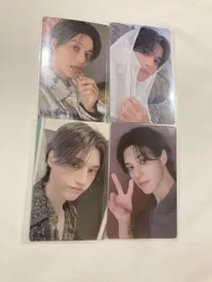 ATEEZ 展示会　BLUE DRIFT ラントレ　ウヨン　4枚