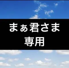 まぁ君さま専用