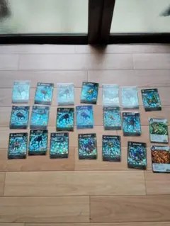 虫神器　青　技合計21枚まとめ売りのサムネイル
