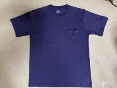 ヘインズ　ビーフィー　ポケットTシャツ　ダークパープル　Lのサムネイル