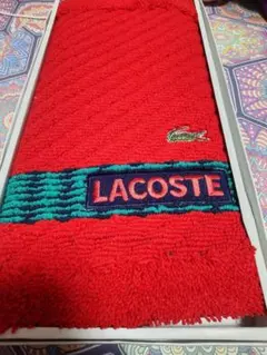 LACOSTE バスマット 70cm x 50cm アクリル ウチノ 新品未使用のサムネイル