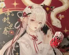 【数量限定】Dream Gamer 雷 金蛇迎春 ガラスマウスパッド 新品未開封