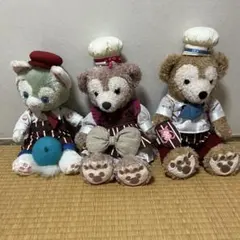 ダッフィー シェリーメイ ジェラトーニ 2015バレンタイン ぬいぐるみセット