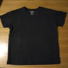 coen コーエン USAコットン Vネック 半袖Tシャツ ブラック Mのサムネイル