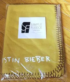 非売品　JUSTIN BIBER　フリースブランケット