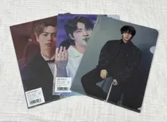 BTS ジン クリアファイル 3枚