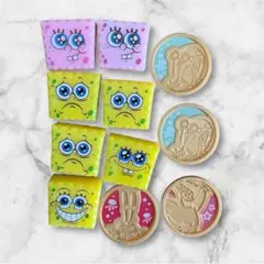 バスボム　スポンジ・ボブ ミニチュアフィギュアセット 11個 まとめ売り