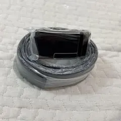 MaiKun ブラック ベルト 革 メンズ 自動バックル 110cm 男性用