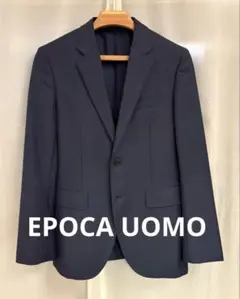 EPOCA UOMO ネイビー ジャケット（ウール100%）のサムネイル