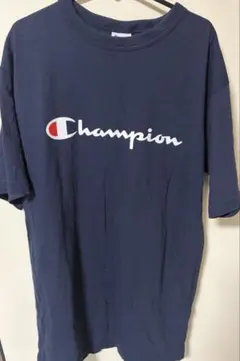 Champion チャンピオンTシャツネイビー XLのサムネイル