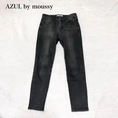 アズールバイマウジー デニムパンツ(M)ブラック スキニー ストレッチ　大人女子