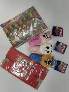 PEZ ペッツ ぬいぐるみ キーホルダー 3体セット