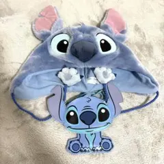 【廃盤品】ディズニー スティッチ ファンキャップ 被り物 レア コインケース