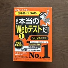 これが本当のWebテストだ!(1) 2024年度版 【玉手箱・C―GAB編】