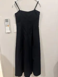 ZARA ザラ キャミワンピース ロング丈 ブラック XS 黒