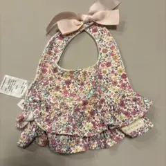ハルウララ　花柄フリル　リボン付きスタイのサムネイル