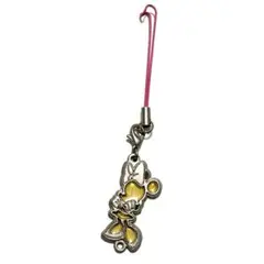 ミニーマウス disney コカコーラコラボ ステンドグラス風ストラップ 非売品のサムネイル