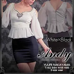 期間限定値下げ 高級ドレスAndy  ミニドレス