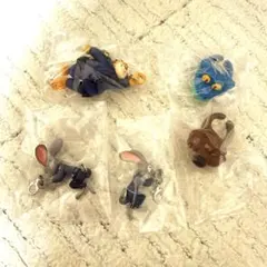 【最終値下げ】ズートピア ファッションリング ゆらゆらマスコット セット