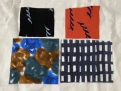 ミナペルホネン ribonstick 他はぎれ 4枚セット