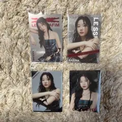 LESSERAFIM ルセラフィム ウエハース カズハ　ステッカー