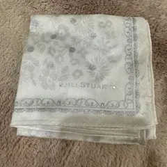 【新品・汚れあり】JILL STUART 花柄ハンカチ