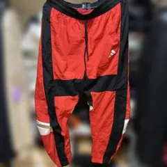 ☆adidas☆ ピステパンツ XO レッド/ブラック