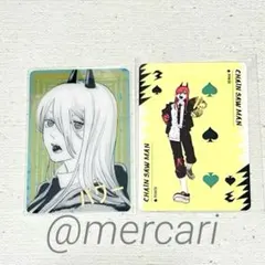 チェンソーマン　箔押しクリアカードコレクション　トランプ　パワー　ポチタ