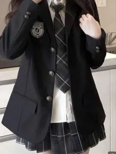 shein 制服 ブレザー ブラック Lサイズ