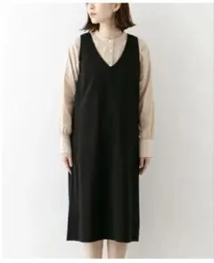 URBAN RESEARCH ROSSO バックタックジャンパーワンピースのサムネイル