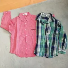 120cm長袖シャツ