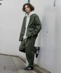 FREAK'S STORE 限定展開 リラックスフィット ツイル セットアップ