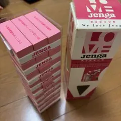 《値下げ交渉可能》ラブジェンガ　Jenga ピンク バランスゲーム