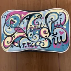 Anna Sui ロゴ　ビニールポーチ