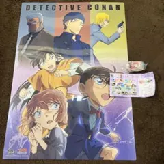 くら寿司　名探偵コナン　クリアポスター　マスキングテープ