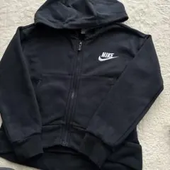 Nike ブラック フルジップパーカー xs