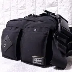 ポーター ジャムホームメイド コラボ スタッズ ボディバッグ ブラック