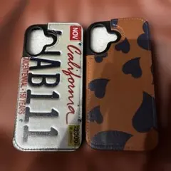 新品　未使用　iPhone16スマホケース2セット カード類収納