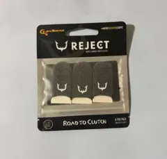 REJECT モバイルゲーミング　指サック 6個入り　グレー