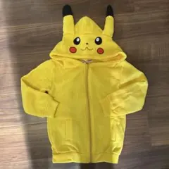 ピカチュウ フード付きパーカー 120